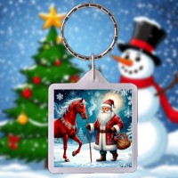 Поздравление С Новым Годом 2026 - подарок Флэтзи брелок